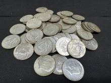 40% Silver Kennedy Half Dollars 658.0 Grams