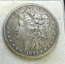 1882 Morgan Silver Dollar 90% Silver Coin 26.17 Grams