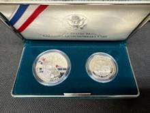 The Columbus Quincentenary Coins 90% Silver Dollar With COA