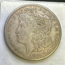 1921-S Morgan Silver Dollar 90% Silver Coin 26.70 Grams