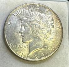 1923-S Silver Peace Dollar 90% Silver Coin 26.70 Grams