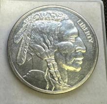 2014 Indian Head 1 Troy Oz .999 Fine Silver Buffalo Bullion Coin