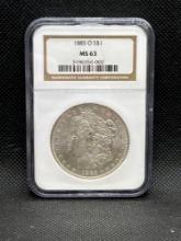 NGC MS63 1885-O Morgan Silver Dollar