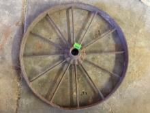 Antique Wagon Wheel