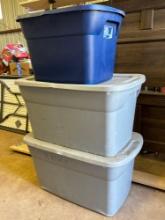 Storage Totes with Lids