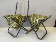 Camouflage Folding Stools