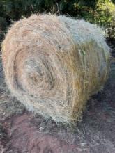 C- Bermuda and blue stem round bales