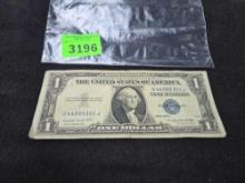 1935 G Series, US Silver Certificate.