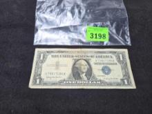 1957 B Series, US Silver Certificate.