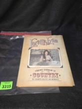 Signed Loretta Lynn, You're Cookin it, Country Cook Book. Hard Cover With Jacket.