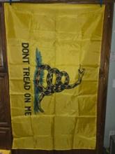 New 3x5, Don't Tread on Me Flag with Grommets.