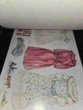 Antique, And Collectors Paper Dolls And Clothes Cut Outs. Exact 1880s replica of Museum Collection.