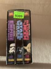 Star Wars trilogy return of the Jedi Star Wars Empire strikes back VHS