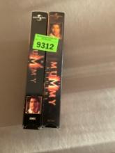 The Mummy and The Mummy Returns VHS set of two