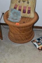 Small wicker table