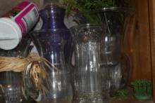 Glass Vases Please bring a bag or box for your items.