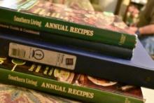 Southern Living Cook books and many more. Please bring a bag or box for your items....