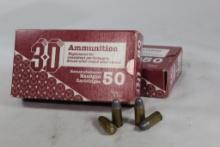 Two boxes of 3D Ammo 9mm 125 gr LRN. Count 100.