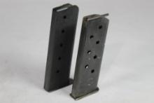 Two Russian Tokarev 7.62x25 7 round magazines.