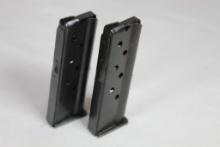 Two Armscor 22 LR bolt action magazines.