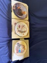 Assorted Norman Rockwell Plates (3)