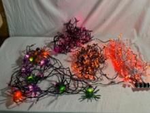 (4) Strings of Halloween Lights