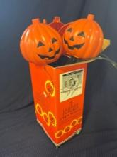 Lighted Pumpkin Lawn Stakes