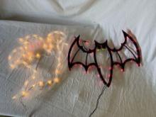 Light Up Ghost and Bat