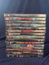 (15) Horror Movie DVDs