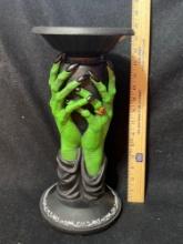 Witch Hands Candle Holder