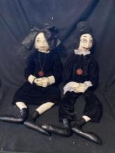 Joe Spencer Scarlet & Austin Vampire Dolls