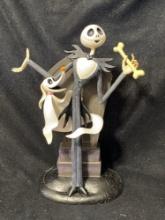 Jack Skellington & Zero Statuette