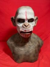 Planet of the Apes Caesar With War Paint Premium Silicone Mask Headform