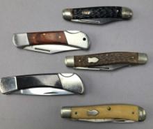 5 Mostly Vintage Pocket Knives