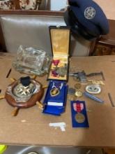 Military lot and Gun cigarette lighter