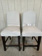 PAIR OF BAR STOOLS