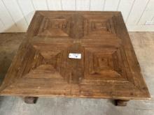 LARGE RECLAIMED WOOD COFFEE TABLE