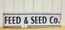 NEW FEED & SEED CO SIGN