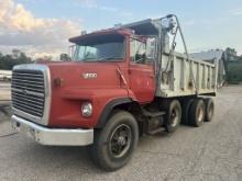 1989 Ford Tri Axle Dump Truck