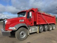 2020 Mack Gr64b Quad Axle Dump Truck