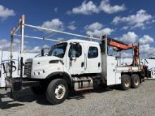 Freightliner M2 Crew Cab Service Crane Truck