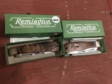 Lot of 2 Remington Knives