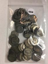 (62) Silver War Nickels