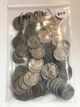 Bag of (No Date) Buffalo Nickels