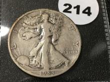 1933-S Walking Liberty Half