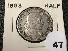 1893 Columbian Expo. Comm Half Dollars