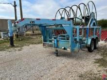 2015 RWN CONTRACTORS 12' T/A HYDRAULIC POWERED REEL TRAILER