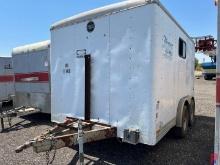 2006 W-W 12' T/A BUMPER PULL CREW TRAILER