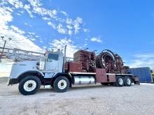 2002 KENWORTH T800 T/A TANDEM-STEER COIL TUBING RIG