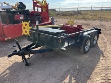 2008 TMP TRUCK & TRAILER 10 X 5 T/A BUMPER PULL BOP TRAILER